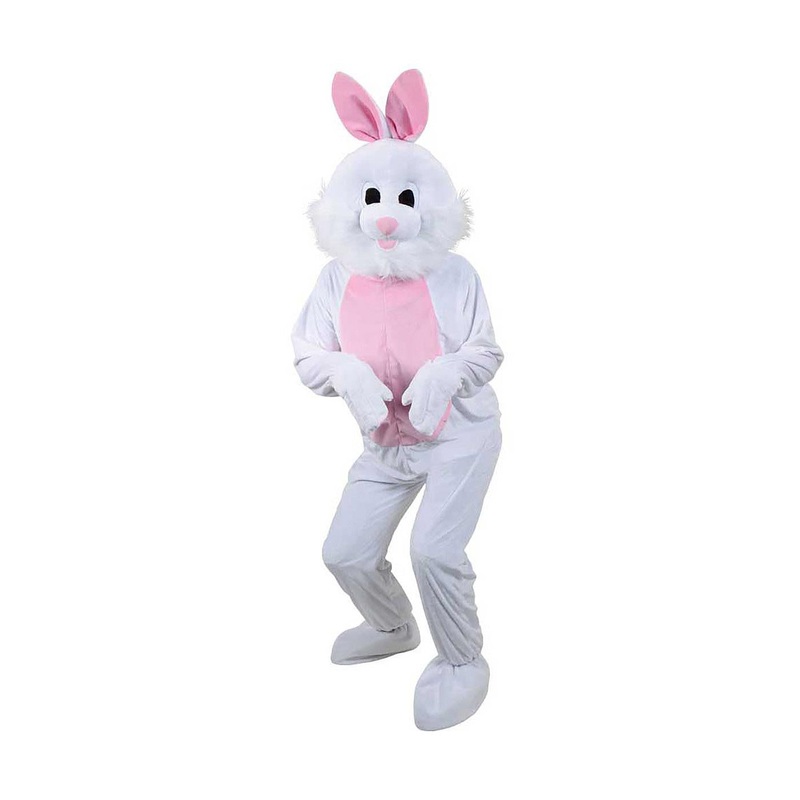 Easter Bunny Mascot Costume - Adult
