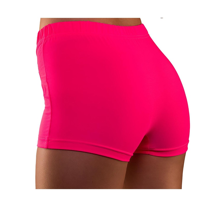 Hot Pant Shorts (Neon Pink) - Women UK 6-10