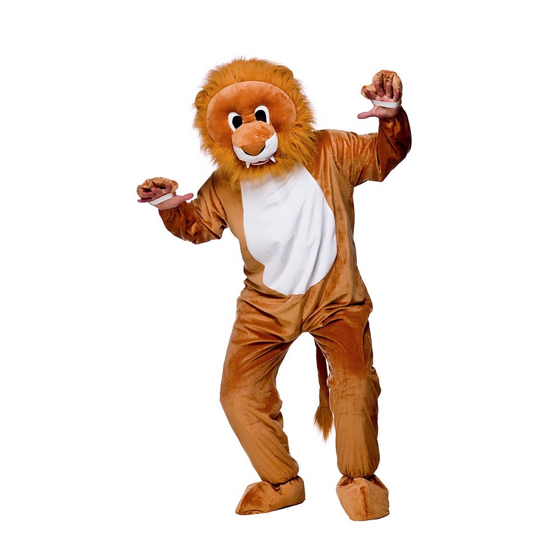 Lion Mascot Costume - Adult