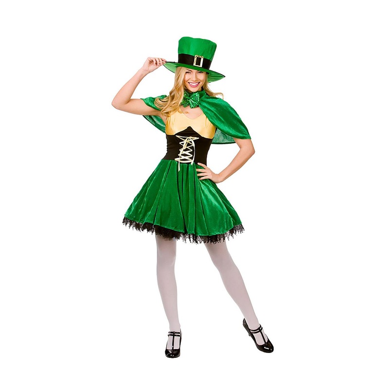 Lucky Leprechaun Costume - Women UK 6-8