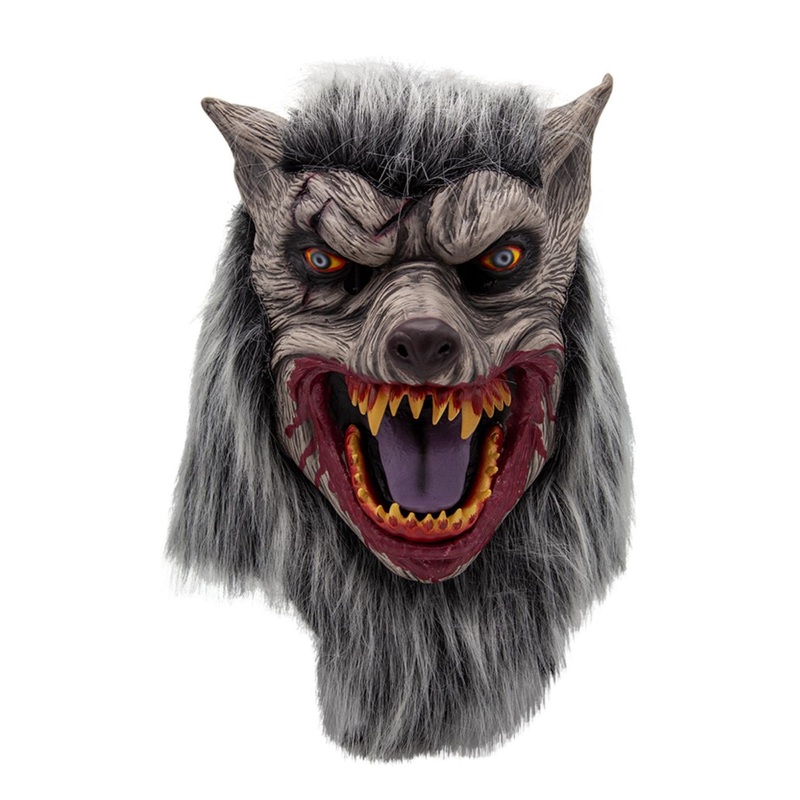 Bloodthirsty Werewolf Mask - Adult