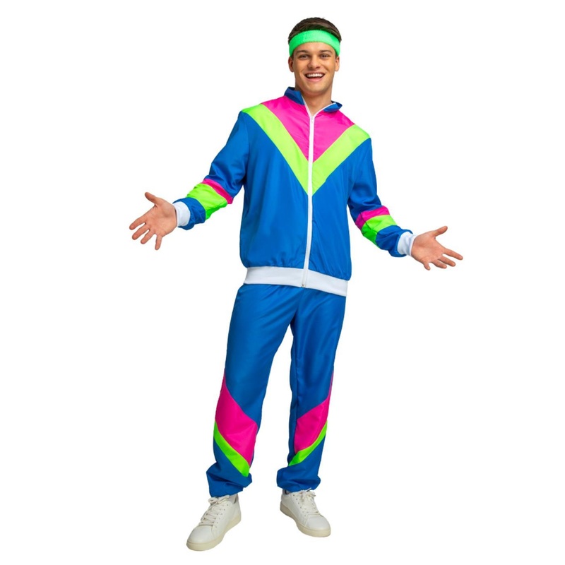 Shell Suit Costume - Men 44" Chest