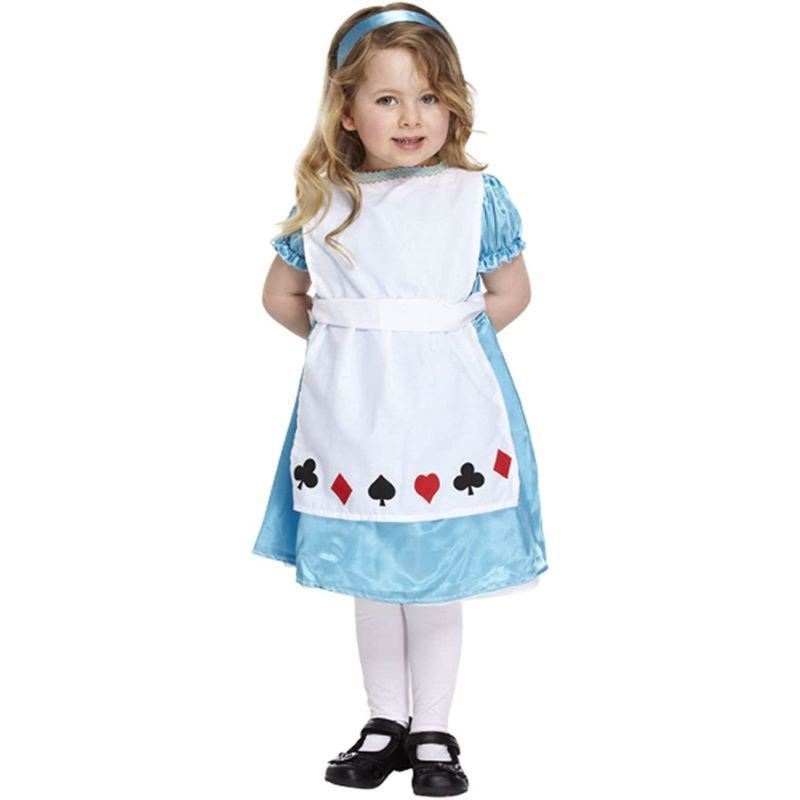 Alice In Wonderland Costume - Girls Age 7-9