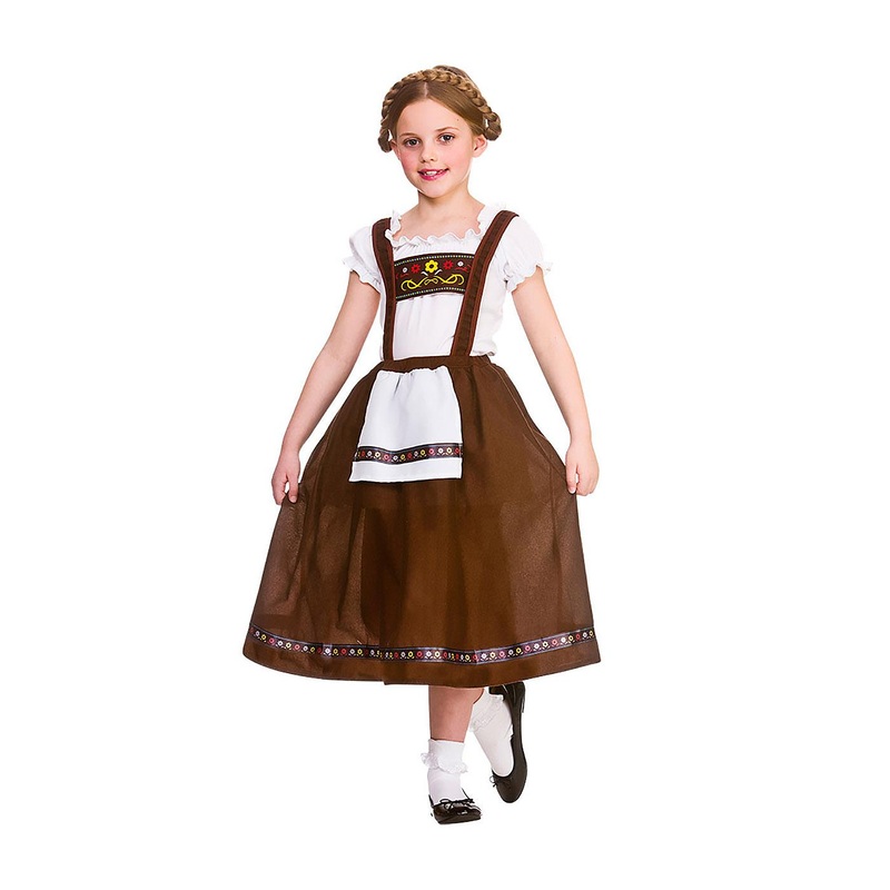 Bavarian Girl Costume - Girls Age 5-7
