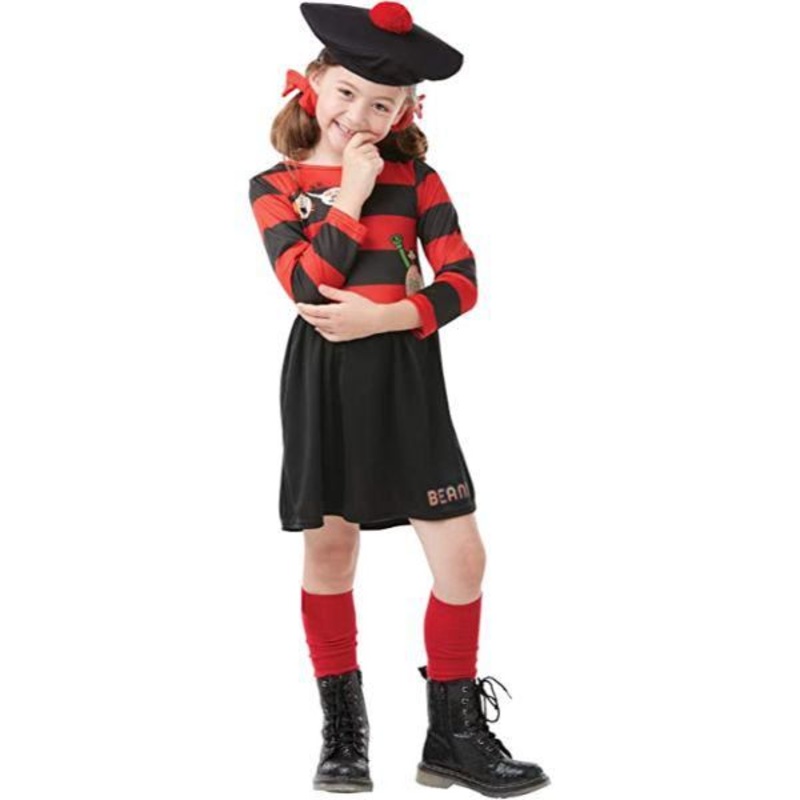 Beano Minnie The Minx Costume Dennis - Girls Age 5-6