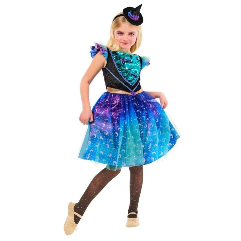 Cosmic Witch Costume - Girls Age 3-4