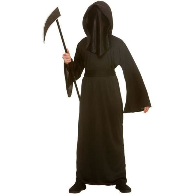 Faceless Grim Reaper Costume - Child Age 5-7