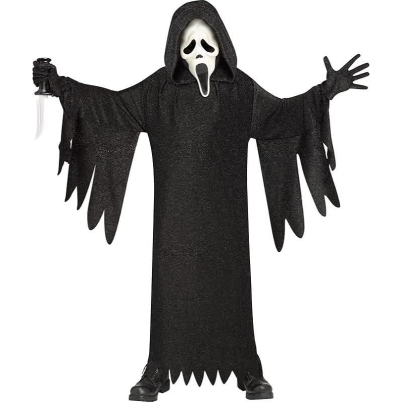 Ghost Face Scream 25th Anniversary Costume - Child Age 8-10