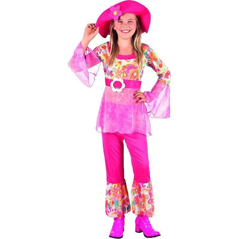 Happy Hippy Diva Costume - Girls Age 4-6