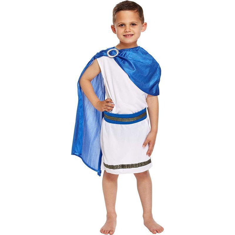 Henbrandt - Historical Caesar Roman Costume - Boys Age 7-9