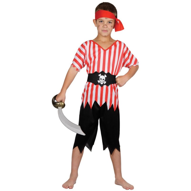 High Seas Pirate Costume - Boys Age 3-4