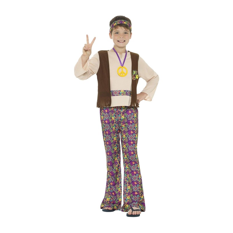 Hippie Boy Costume - Boys Age 4-6