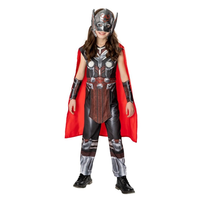 Mighty Thor Love & Thunder Costume - Girls Age 3-4