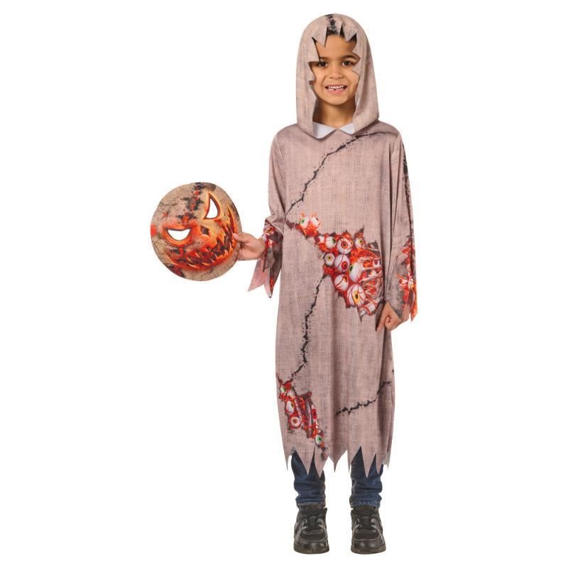 Pumpkin Goblin Costume - Child Age 5-6