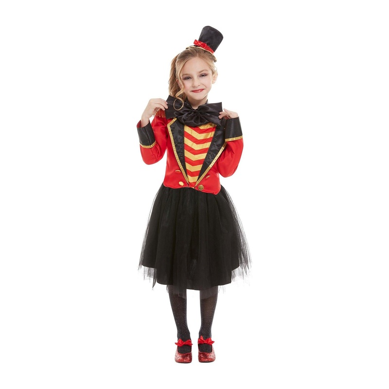 Ringmaster Costume - Girls Age 4-6