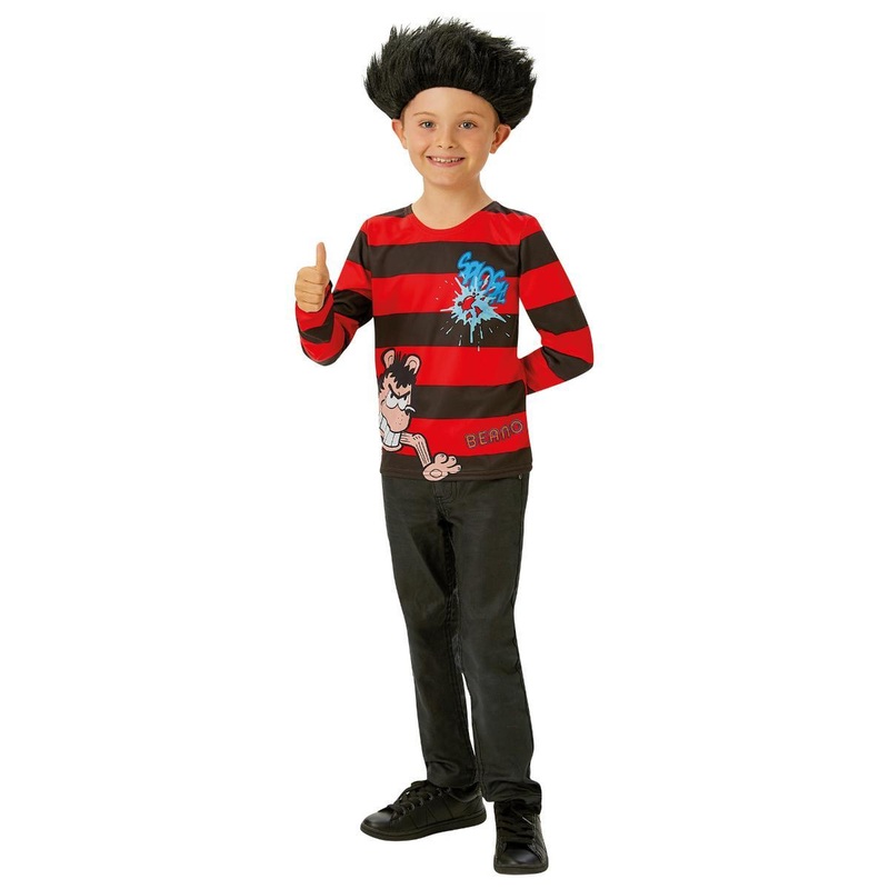 Rubies - Beano Dennis the Menace Costume - Boys Age 5-6