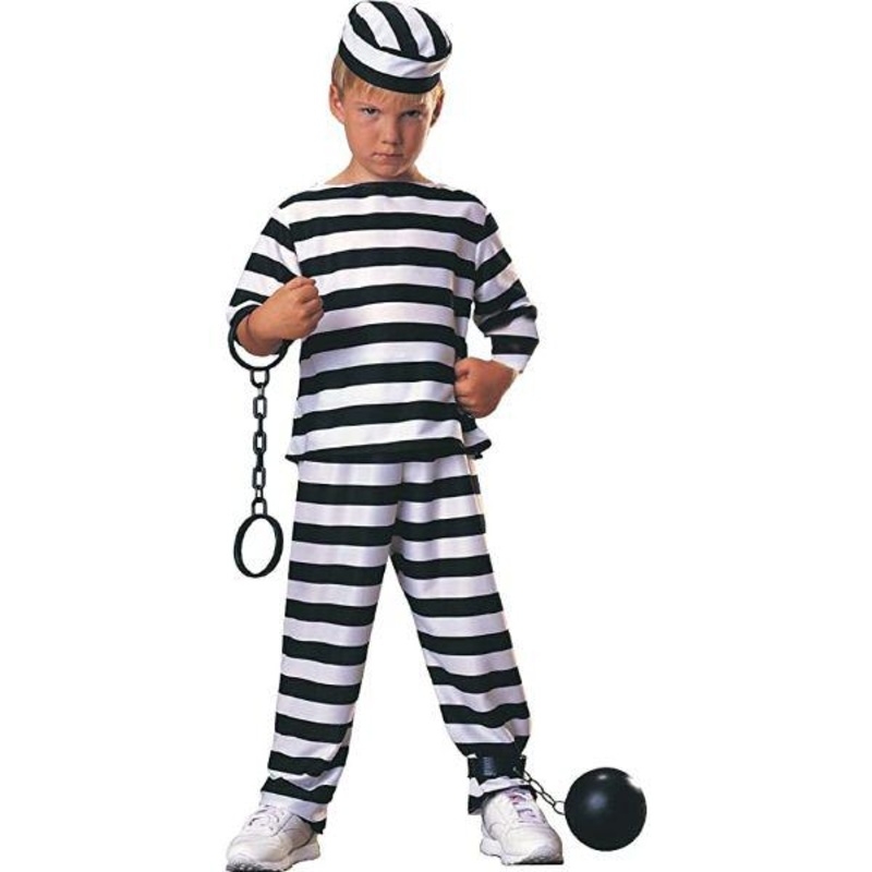 Rubies - Haunted House Prisoner Costume - Boys Age 3-4