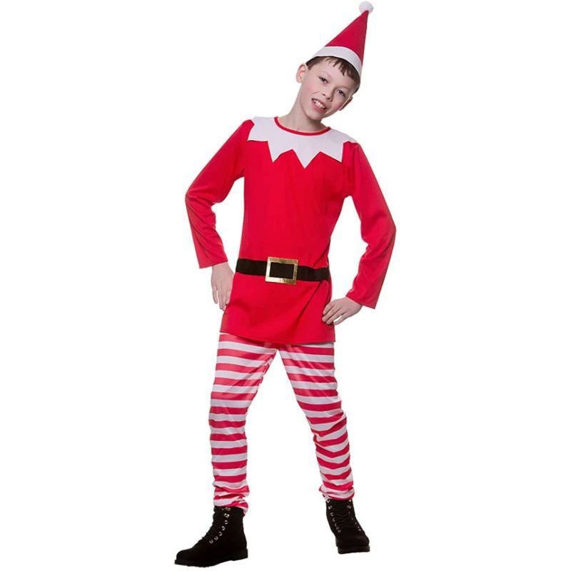 Santas Naughty Elf Costume - Child Age 3-4