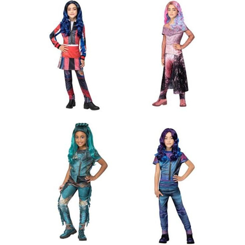 Smiffys - Disney Descendants Costume - Girls Age 7-9 Uma