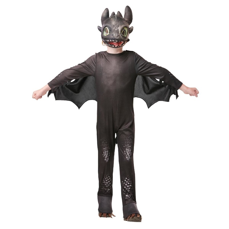 Toothless Night Fury Costume - Child Age 3-4
