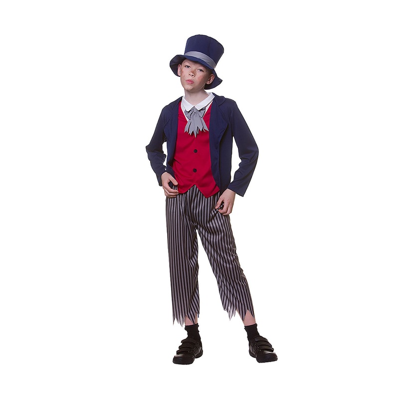 Victorian Dodger Costume - Boys Age 5-7