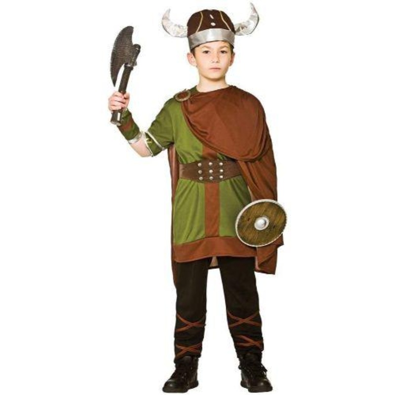 Viking Warrior Costume - Boys Age 5-7