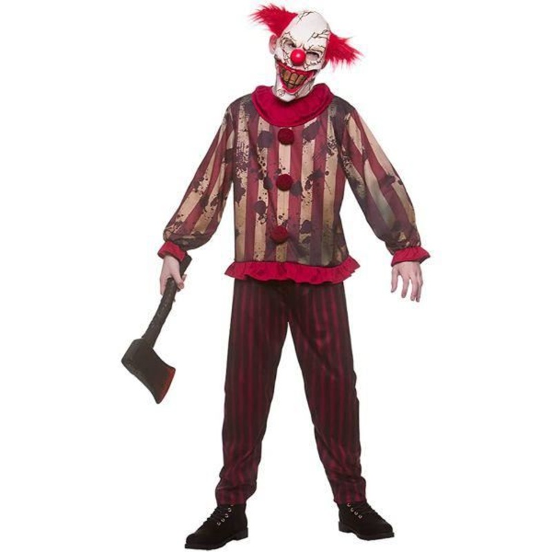 Vintage Circus Clown Costume - Boys Age 5-7