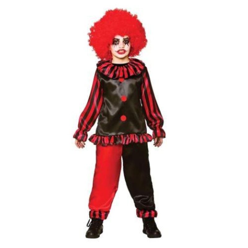 Wicked Costumes - Freaky Evil Clown Costume - Child Age 5-7