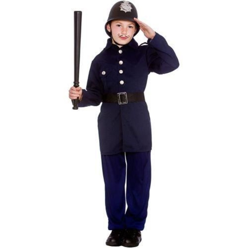 Wicked Costumes - Victorian Policeman Costume - Boys Age 5-7