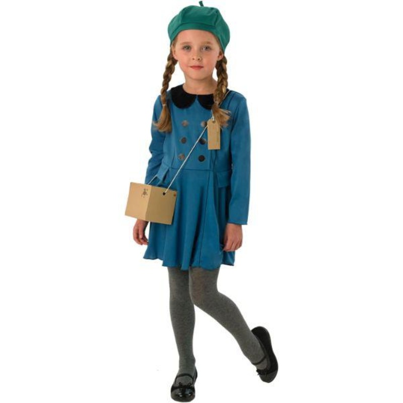 World War II Costume - Girls Age 3-4