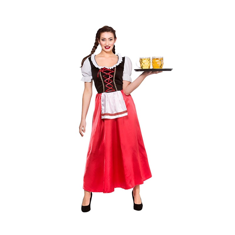 Bavarian Beer Wench Costume - Women UK 10-12