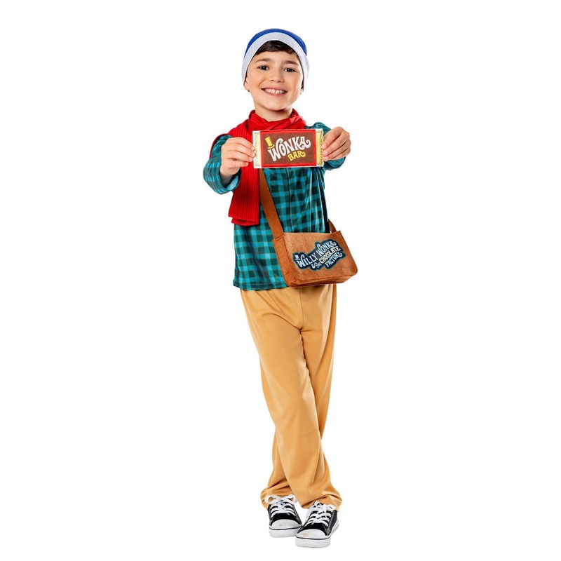 Charlie Bucket Willy Wonka & The Chocolate Factory Costume - Boys Age 3-4