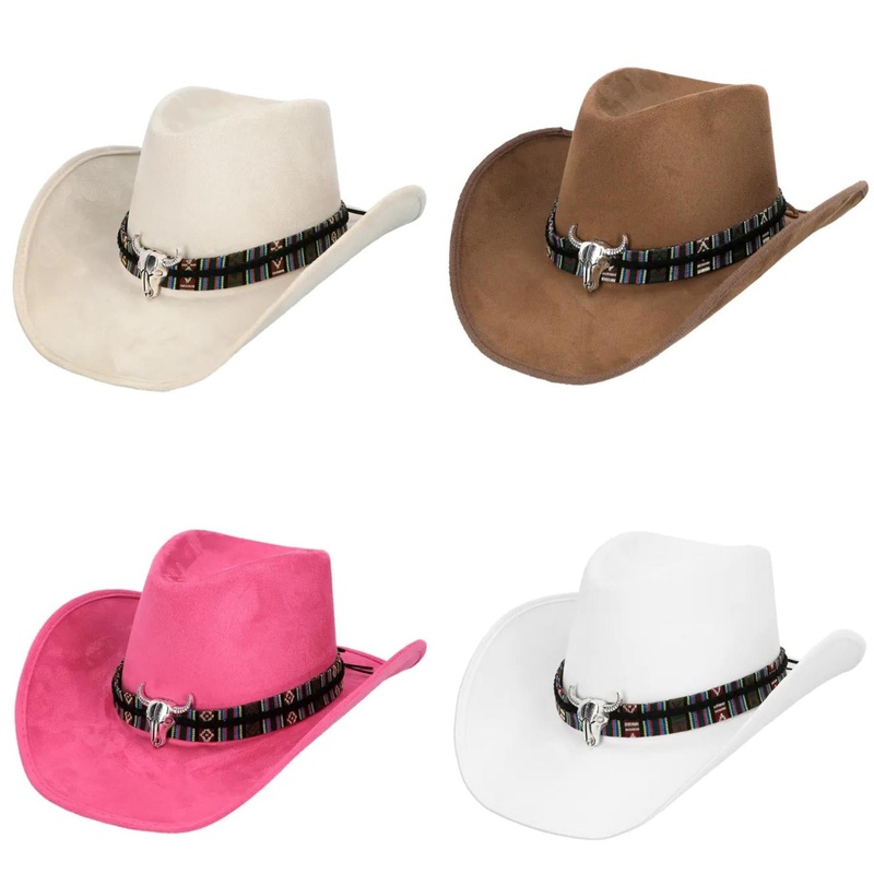 Django Cowboy Hat - Adult One Size Beige