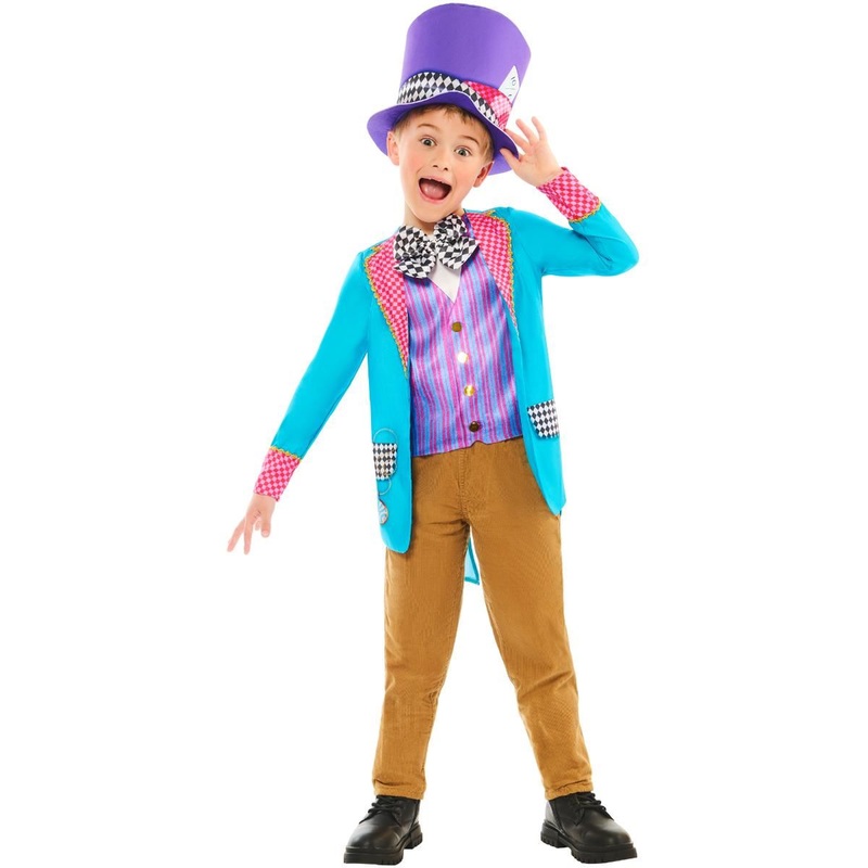 Eccentric Hatter Costume - Child Age 3-4