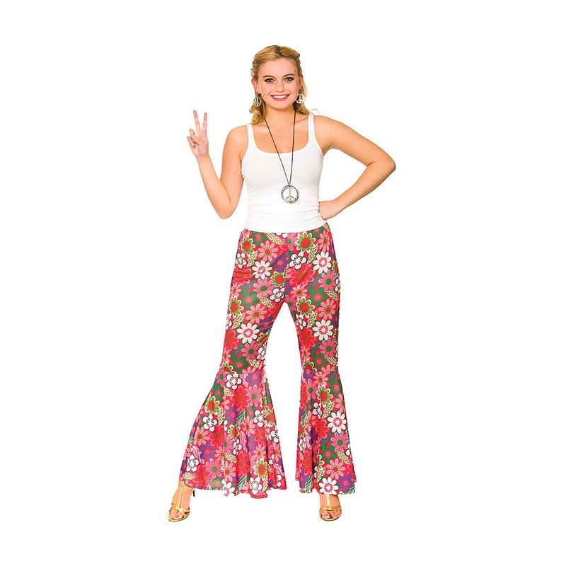 Flower Power Hippie Pants - Women UK 6-8