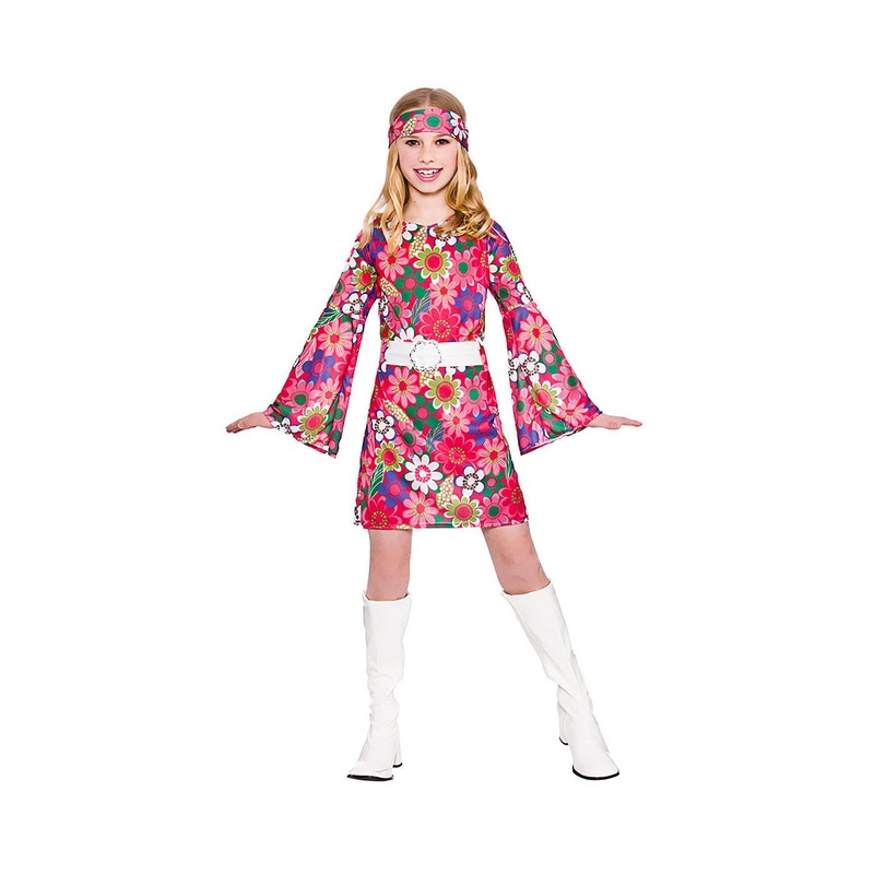 Retro Go Go Girl Costume - Girls Age 5-7