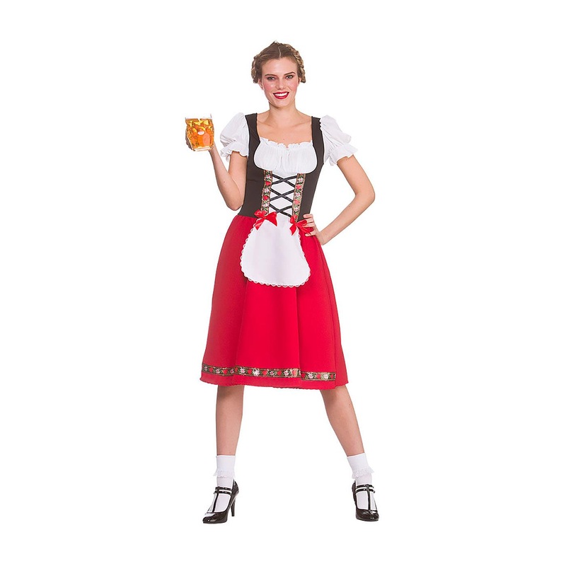 Traditional Bavarian Beer Girl Costume - Women UK 10-12