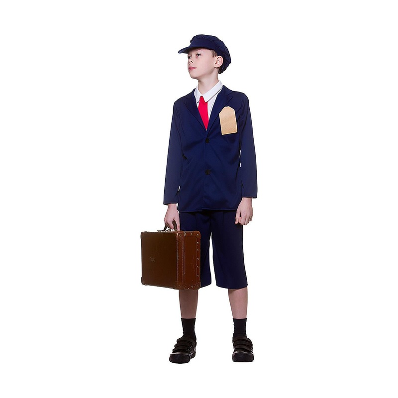 WW2 Evacuee Boy Costume - Boys Age 5-7