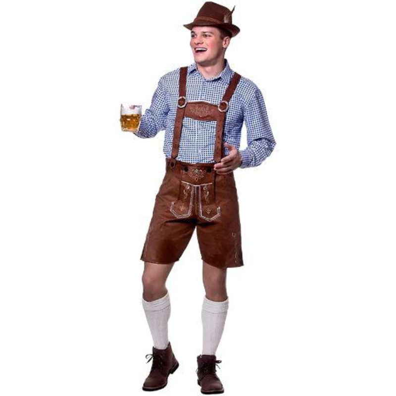 Authentic Lederhosen - Men 37" Chest