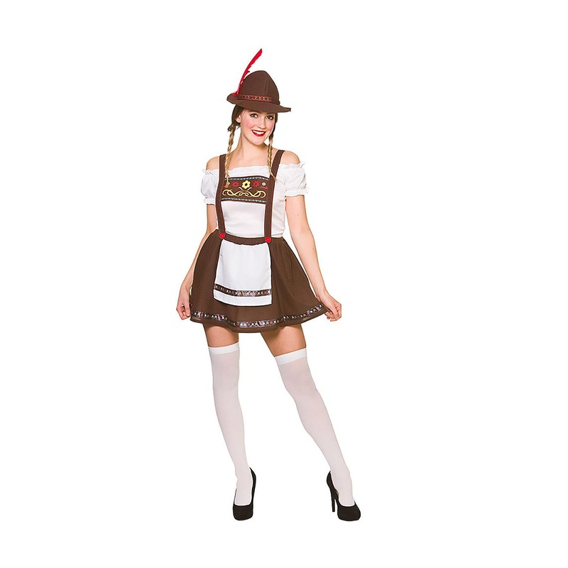 Bavarian Beer Maid Costume - Women UK 6-8