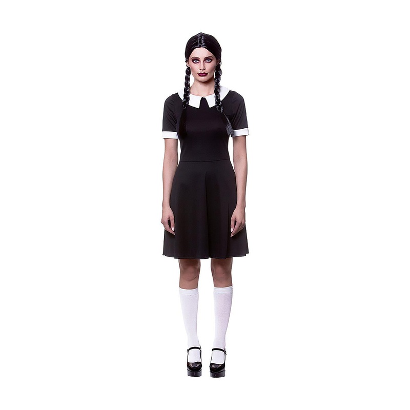 Creepy School Girl Costume - Women UK 6-8