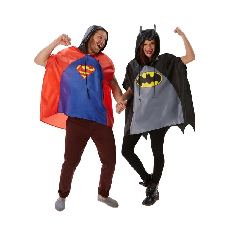 DC Comics Superhero Poncho - Adult Batman