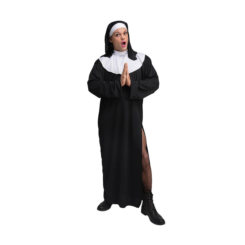 Funny Nun Costume - Men 44" Chest