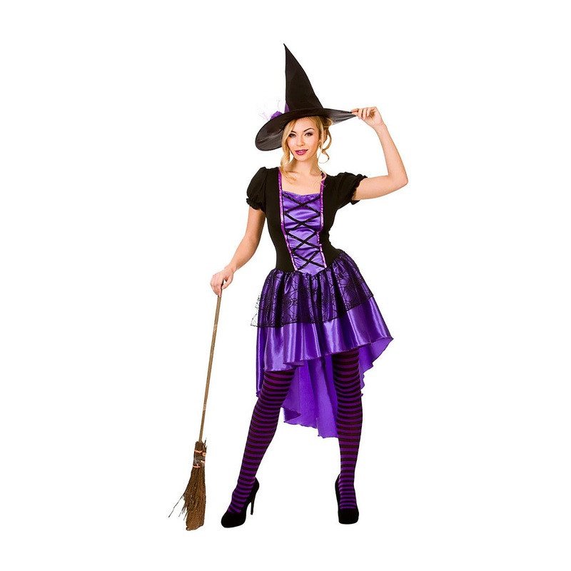 Glamourous Witch Costume - Women UK 6-8