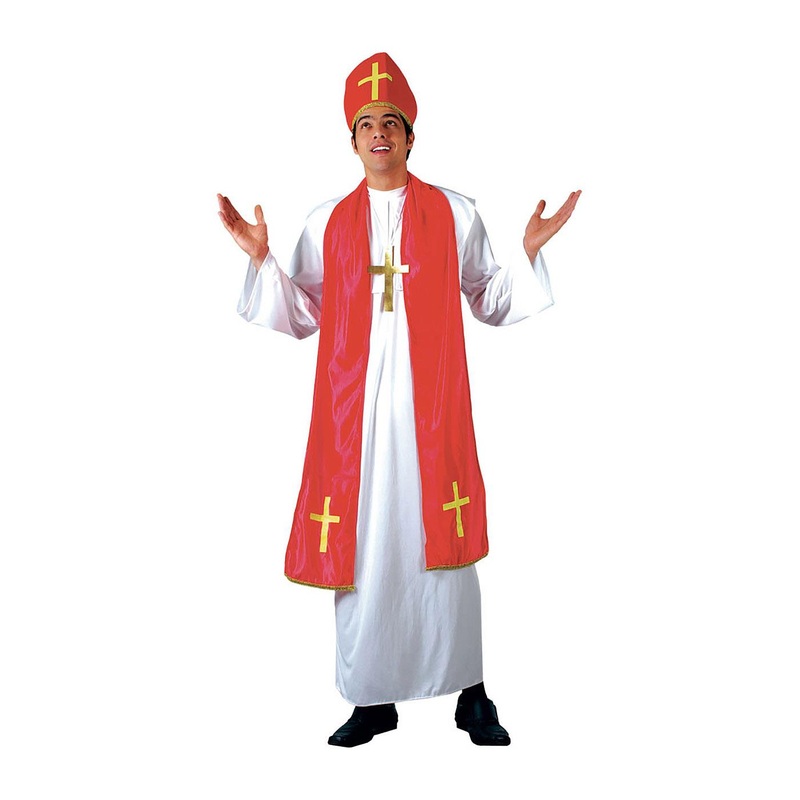 Holy Cardinal Costume - Men 44" Chest