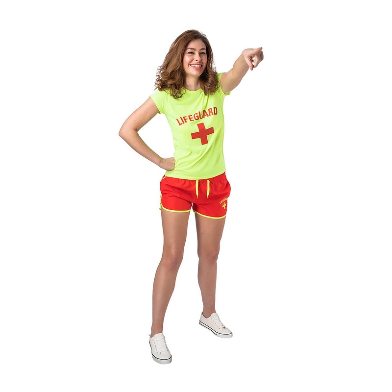 Lifeguard Costume - Women UK 6-8