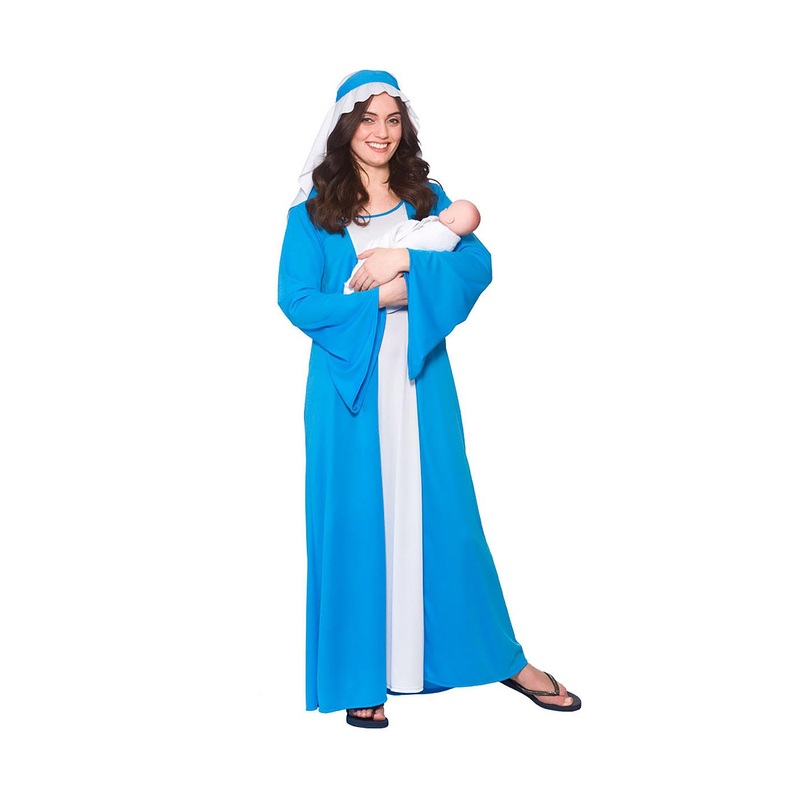 Mary Nativity Costume - Women UK 14-16