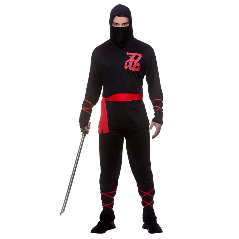 Ninja Assassin Costume - Men 37" Chest