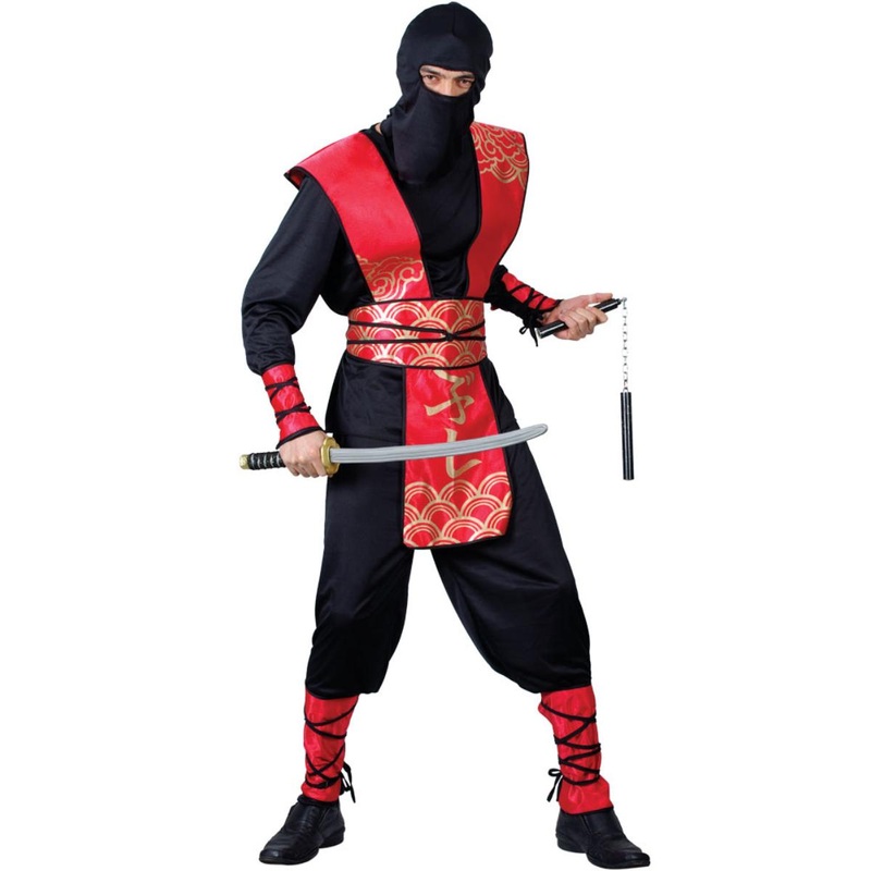 Ninja Master Costume - Men 37" Chest