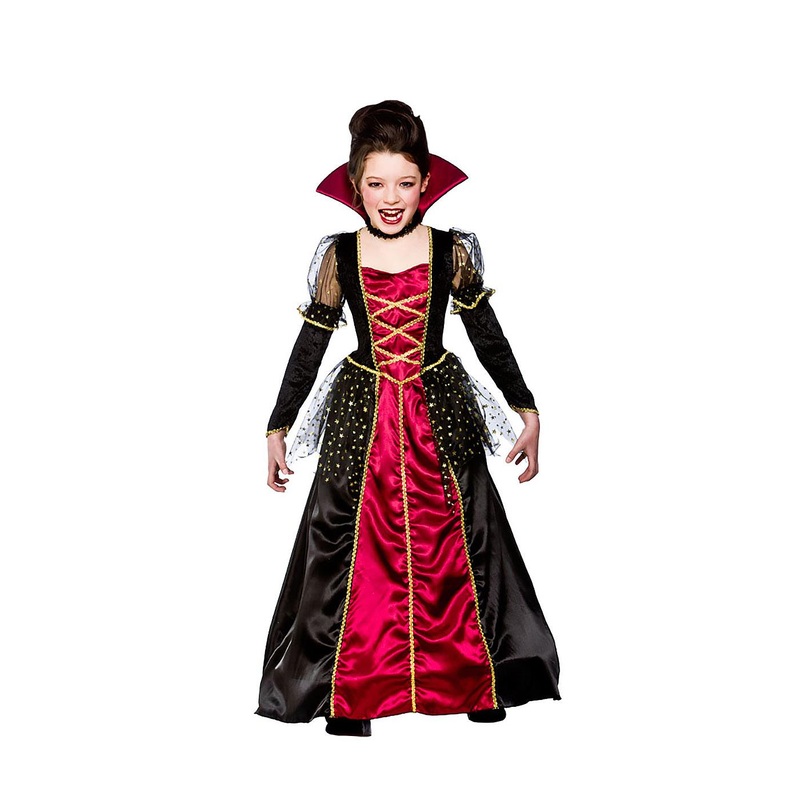 Princess Vampira Costume - Girls Age 3-4